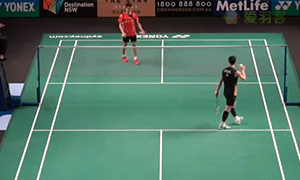李炫一VS张维峰 2015澳洲公开赛 男单资格赛视频