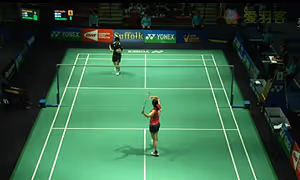 佐藤冴香VS山口茜 2015美国公开赛 女单半决赛视频