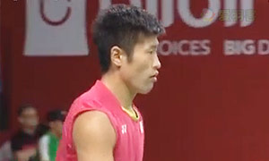 佐佐木翔VS波奇塔列夫 2015羽毛球世锦赛 男单资格赛视频