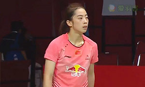 马琳VS王适娴 2015羽毛球世锦赛 女单1/4决赛视频