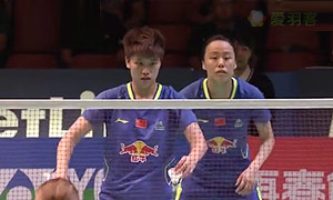 赵芸蕾/钟倩欣VS佩蒂森/尤尔 2015日本公开赛 女双决赛视频