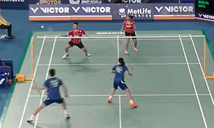 维迪安托/蒂莉VS王懿律/骆羽 2015韩国公开赛 混双1/16决赛视频