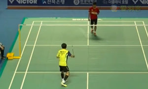 金廷VS朴民赫 2015韩国黄金赛 男单资格赛视频