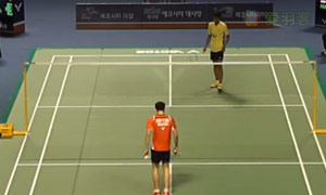 庞吉斯图VS苏德智 2015韩国黄金赛 男单1/16决赛视频