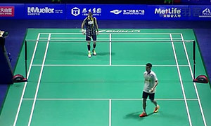 李宗伟VS约根森 2015中国公开赛 男单1/4决赛视频