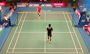 威斯奴VS黄宇翔 2015印尼大师赛 男单1/16决赛视频