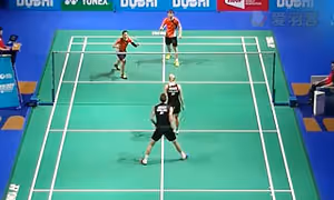 爱德考克/加布里VS李晋熙/周凯华 2015世界羽联总决赛 混双小组赛视频