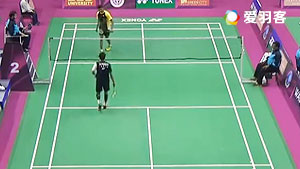 丹尼VS普拉尼斯 2016印度羽毛球黄金赛 男单1/16决赛视频