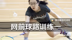 【自学成才系列五】上网接吊球路训练