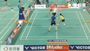 厦门站赖贤毅/傅毅琳VS李振辉/王平 2016双雄会混合团体赛 混双决赛视频
