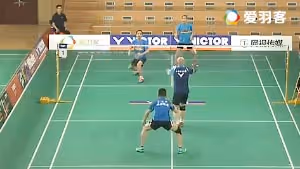 杭州站毛伟/张晓平VS武军/王挺 2016双雄会混合团体赛 混合团体1/4决赛视频