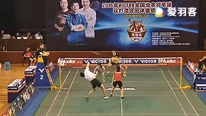 武汉站麦长健/刘毓琳VS刘抗/吴岘 2016双雄会混合团体赛 混双决赛视频