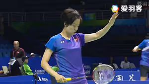 张雁宜VS菲特安妮 2016尤伯杯 女单小组赛视频