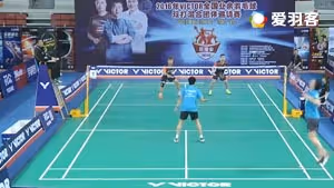 北京站莫屈/段克飞VS王凌/高俊洋 2016双雄会混合团体赛 男双小组赛视频