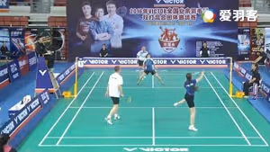 北京站朱华/姜雯VS顾军蕾/邱小怡 2016双雄会混合团体赛 混双决赛视频