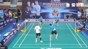 北京站候文波/曾伟俊VS陈勇/李杰 2016双雄会混合团体赛 男双决赛视频