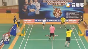 郑州站乙组王建华/卿华VS尚瑞明/喻茂荣 2016双雄会混合团体赛 男双小组赛视频