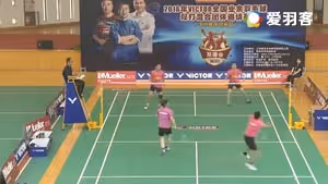 郑州站乙组张连刚/赵京涛VS王栋/张华 2016双雄会混合团体赛 男双小组赛视频