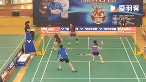 郑州站丙组江虹/张东VS刘建新/李小艳 2016双雄会混合团体赛 混双决赛视频