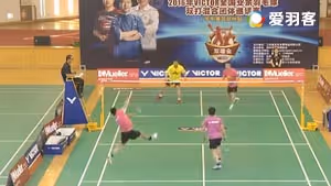 郑州站乙组李强/胡德聚VS张连刚/赵京涛 2016双雄会混合团体赛 男双决赛视频