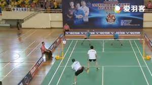 海口丙组卢志阳/吴坤俊VS温智勇/云昌裕 2016双雄会混合团体赛 男双小组赛视频