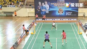 海口站甲组黄仁健/刘永齐VS韩林怡/冯学团 2016双雄会混合团体赛 混双小组赛视频