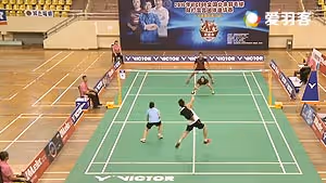海口站乙组谢家明/徐莹VS颜松海/卢芳 2016双雄会混合团体赛 混双决赛视频