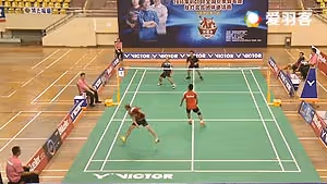 海口站甲组王武春/何彬VS王赫伟/赵格 2016双雄会混合团体赛 男双决赛视频