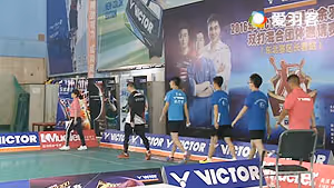 长春站甲组陈健泉/沈贺闻VS孙超/贺俊翔 2016双雄会混合团体赛 男双半决赛视频