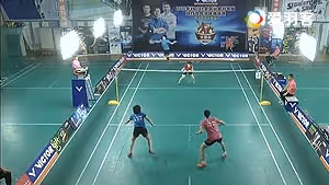 长春站甲组董振博/黄丽娜VS包长春/王莹莹 2016双雄会混合团体赛 混双决赛视频