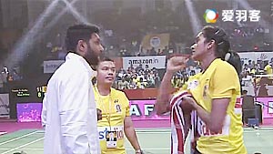 辛德胡VS成池铉 2017印度超级联赛 混合团体小组赛视频