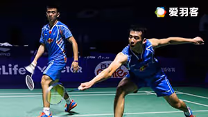 鲁恺/郑思维VS李哲辉/李洋 2017德国公开赛 男双1/8决赛视频