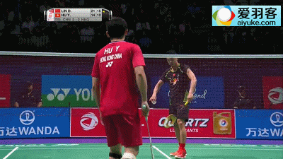 【gif】林丹首秀状态佳,网前斗法手感超好 - 爱羽客球