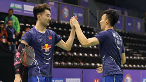 柴飚/王泽康VS兰基雷迪/休提 2018印度公开赛 男双1/8决赛视频