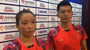 郑思维：对阵左撇子战绩不好，最近练男双比较多