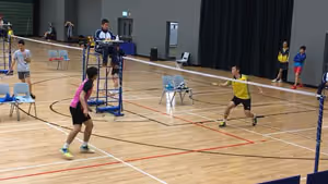 【低视角】伍家朗vs邓凯杰 2018全港锦标赛高级组男单视频