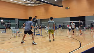 【低视角】李卓耀/陈延泽vs麦喜俊/李俊礼 2018全港锦标赛高级组男双