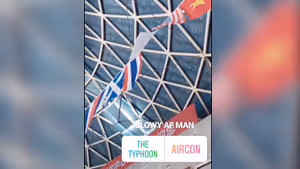 中公赛羽毛球：怎么大风越狠 我心越荡