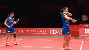 高桥礼华/松友美佐纪VS波莉/拉哈尤 2018世界羽联总决赛 女双小组赛视频