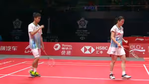 费泽尔/维德佳佳VS渡边勇大/东野有纱 2018世界羽联总决赛 混双小组赛视频