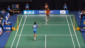 西萨VS金廷 2018印尼羽毛球联赛 男单小组赛视频