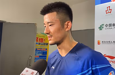 谌龙谈输球：右眼不舒服 任朋嶓打得非常好