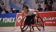 中国残疾人羽球队出征残奥会，志在金牌