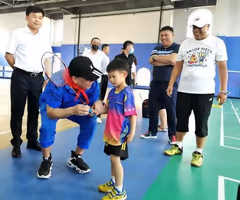 李永波前往鞍山考察羽毛球发展情况