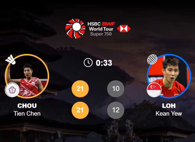 周天成2-0轻松战胜骆建佑集锦