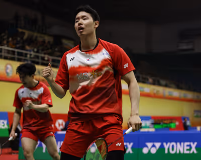 世锦赛冠军一轮游！保木卓朗/小林优吾0-2不敌姜珉赫/徐承宰集锦