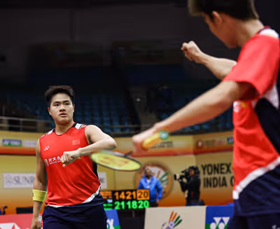 大心脏！梁伟铿/王昶23-21险胜“亨山组合”集锦