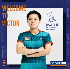 VICTOR签约印尼女双选手西蒂