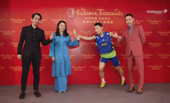 李宗伟——首位进驻香港杜莎夫人蜡像馆的大马运动员