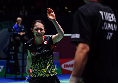 打得真刺激！⾦⼦祐树/松友美佐纪2-1险胜陈堂杰/杜依蔚集锦